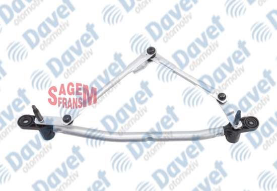 SAGEMFR 255102 Silecek Mekanizmasi Motorsuz Doblo Iii